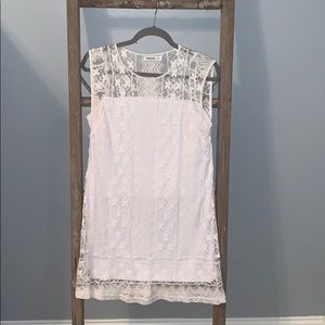White lace blouse